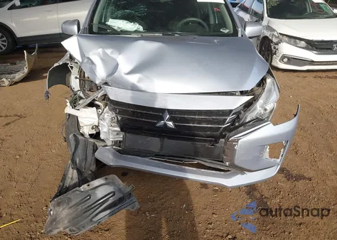 2021 Mitsubishi Mirage Carbonite Edition/Es/Le from USA, damaged, VIN ML32AUHJ2MH003020